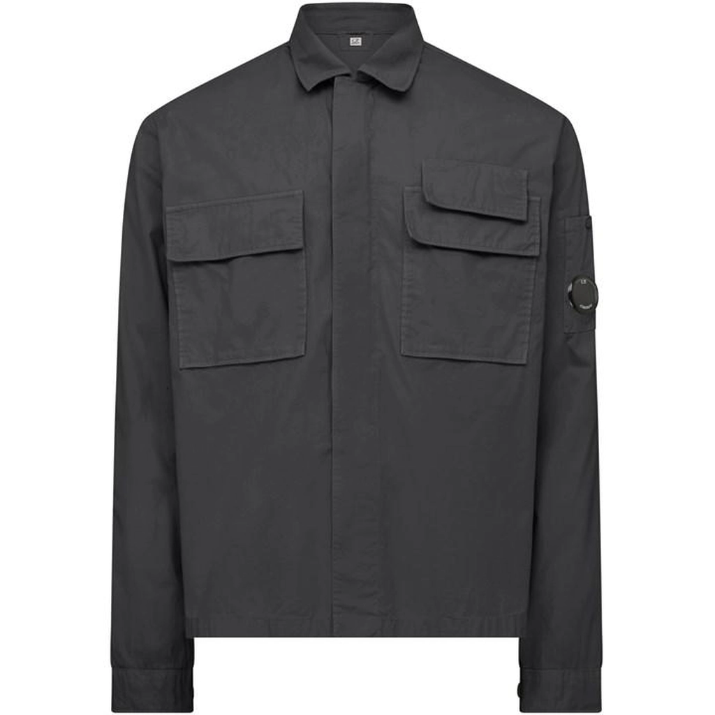 CP Company Gabardine Overshirt - Black